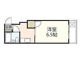 広島県広島市中区土橋町（賃貸マンション1K・3階・21.00㎡） その2