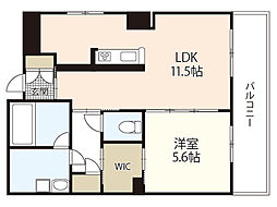 Olivier(オリヴィエ) 1LDKの間取図画像