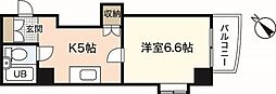間取図画像 1K