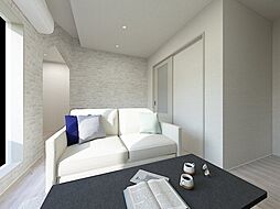 (仮称)reve西条岡町 3階1Kのリビング/ダイニング