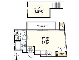 間取図画像 ワンルーム