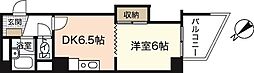 PRES七軒茶屋 1DKの間取図画像