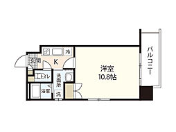第29やたがいビル 1Kの間取図画像