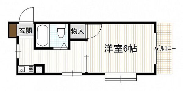 HOUSE459 ｜広島県広島市佐伯区五日市中央5丁目(賃貸マンション1K・4階・19.84㎡)の写真 その2