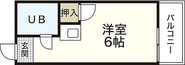 広島県広島市中区平野町(賃貸マンション1R・1階・17.00㎡)の写真 その2