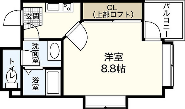 グランディア吉見園 ｜広島県広島市佐伯区吉見園(賃貸マンション1K・4階・28.33㎡)の写真 その2