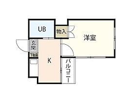 ウイング大竹  ｜ 広島県大竹市南栄2丁目（賃貸マンション1K・3階・20.00㎡） その2