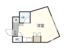 広島県広島市西区井口2丁目（賃貸マンション1R・4階・19.98㎡） その2