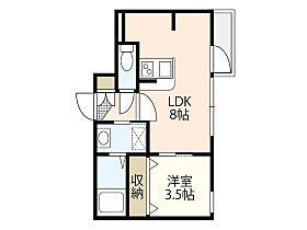 広島県広島市中区江波本町（賃貸アパート1LDK・1階・28.17㎡） その2