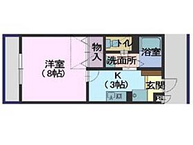 シャトル  ｜ 広島県廿日市市平良2丁目（賃貸アパート1K・2階・26.71㎡） その2