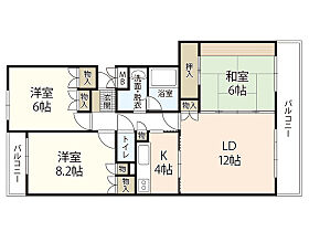 クレール琳琳  ｜ 広島県広島市佐伯区吉見園（賃貸マンション3LDK・1階・85.25㎡） その2