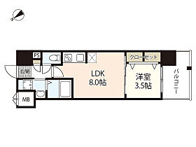 S-RESIDENCE空港通りawesome  ｜ 広島県広島市西区西観音町（賃貸マンション1LDK・10階・29.76㎡） その2