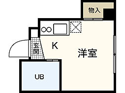 間取図画像 ワンルーム