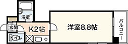 間取図画像 1K