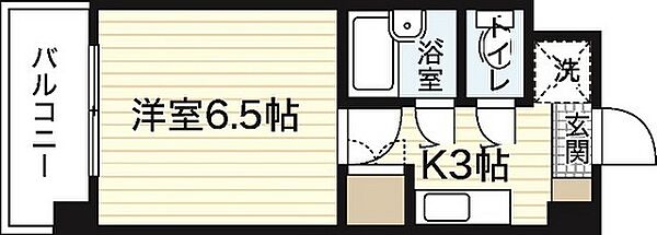 フェニックス保田 ｜広島県広島市西区大芝3丁目(賃貸マンション1K・2階・20.10㎡)の写真 その2