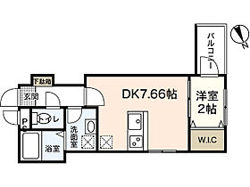 セブンプロート五日市リバーサイドII  ｜ 広島県広島市佐伯区坪井1丁目（賃貸アパート1DK・1階・26.43㎡） その2