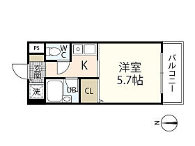 Mビル鈴が台  ｜ 広島県広島市西区井口鈴が台3丁目（賃貸マンション1K・3階・19.50㎡） その2