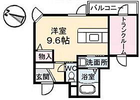 広島県広島市佐伯区五日市駅前1丁目（賃貸マンション1R・2階・26.37㎡） その2