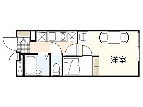 広島県広島市西区福島町2丁目（賃貸マンション1K・4階・19.87㎡） その2