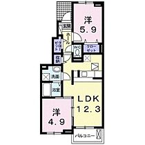 モン・ラニッシュ  ｜ 広島県大竹市南栄3丁目（賃貸アパート2LDK・1階・51.90㎡） その2