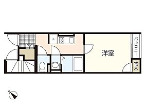 広島県広島市西区草津本町（賃貸アパート1K・1階・22.89㎡） その2