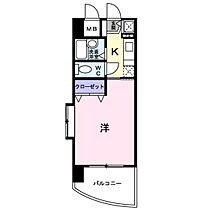 広島県広島市佐伯区隅の浜2丁目（賃貸マンション1K・4階・25.50㎡） その2