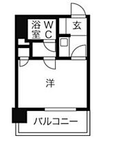 広島県広島市中区小網町（賃貸マンション1K・4階・16.44㎡） その2