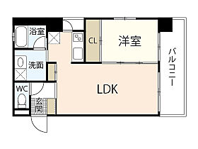 広島県広島市中区大手町5丁目（賃貸マンション1LDK・6階・41.22㎡） その2