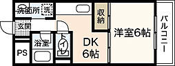 間取図画像 1DK