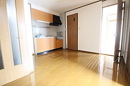 ソレアード石井 B 1階2DKのリビング/ダイニング