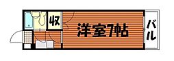 間取図画像 1K