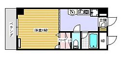 ラ・ポール小町 1Kの間取図画像