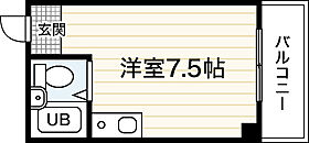 広島県広島市西区横川町3丁目（賃貸マンション1R・5階・11.82㎡） その2