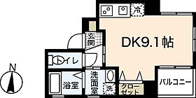 広島県広島市中区住吉町（賃貸マンション1R・4階・24.29㎡） その2