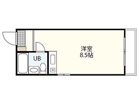 広島県広島市西区横川町3丁目（賃貸マンション1R・4階・17.77㎡） その2