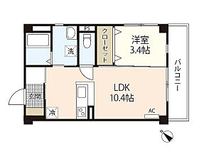 広島県広島市西区己斐本町2丁目（賃貸アパート1LDK・3階・35.52㎡） その2