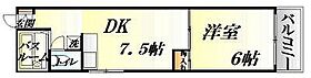 広島県広島市中区宝町（賃貸アパート1DK・6階・27.54㎡） その2