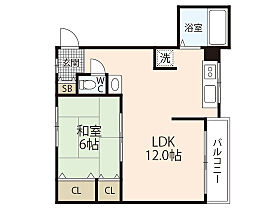 広島県広島市中区猫屋町（賃貸マンション1LDK・2階・39.00㎡） その2