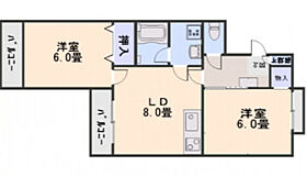 広島県広島市佐伯区美の里2丁目（賃貸マンション2LDK・2階・46.08㎡） その2