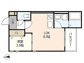 広島県広島市佐伯区五日市中央2丁目（賃貸アパート1LDK・1階・27.25㎡） その2