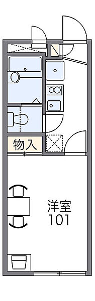 レオパレス香里 ｜大阪府寝屋川市香里新町(賃貸アパート1K・2階・19.87㎡)の写真 その2