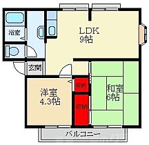 サンビレッジ太間  ｜ 大阪府寝屋川市太間町12-11（賃貸アパート2LDK・2階・45.59㎡） その2