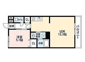 アムール清瀧  ｜ 大阪府四條畷市大字清瀧401-1（賃貸アパート1LDK・1階・41.40㎡） その2