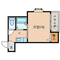 エクスラン  ｜ 大阪府寝屋川市萱島桜園町7-9（賃貸マンション1K・2階・20.39㎡） その2