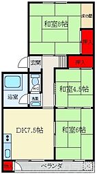 間取図画像 3DK