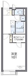 レオネクスト緑が丘 1Kの間取図画像