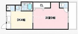 すみれマンション 1DKの間取図画像