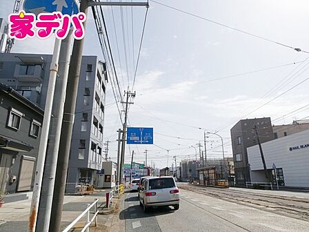 前面道路