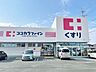 周辺：ココカラファイン赤石店（570m）