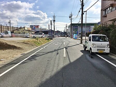 前面道路